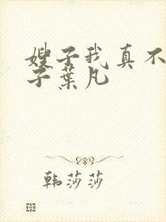 嫂子我真不是傻子叶凡