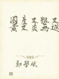 国产又粗又猛又黄又爽无遮挡的影片