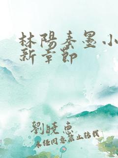 林阳秦墨小说最新章节