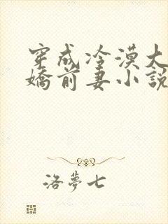 穿成冷漠大佬的娇前妻小说