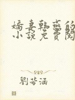 娇妻韩燕的自白小说免费阅读