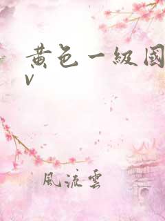 黄色一级国产av