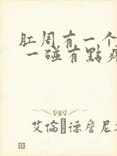 肛周有一个疙瘩 一碰有点疼