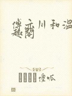 傅亦川和温若笔趣阁