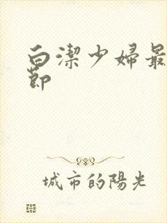 白洁少妇最新章节