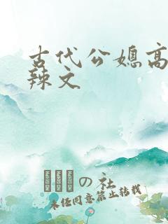 古代公媳高h肉辣文