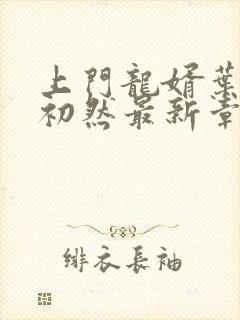 上门龙婿叶辰萧初然最新章节更新