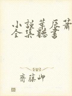 小说叶辰萧初然全集听书