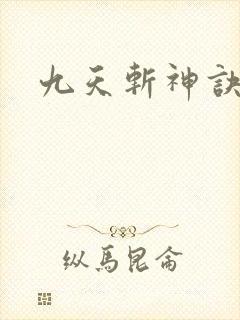 九天斩神诀顶点