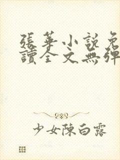 张华小说免费阅读全文无弹窗