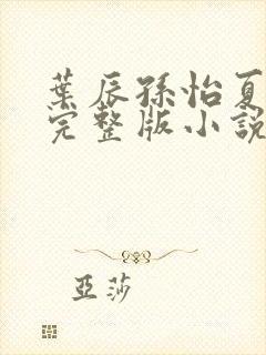 叶辰孙怡夏若雪完整版小说