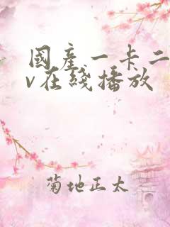 国产一卡二卡av在线播放