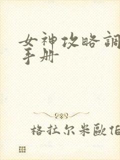 女神攻略调教费手册