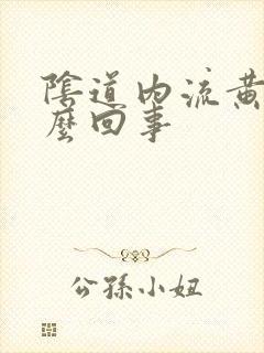 阴道内流黄水怎么回事