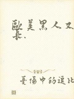 欧美黑人又粗又长.