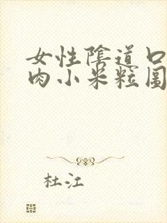 女性阴道口长小肉小米粒图