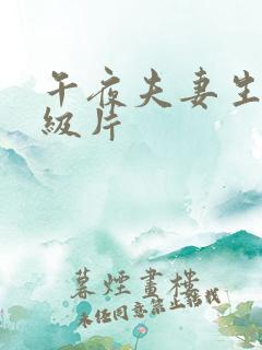 午夜夫妻生活一级片