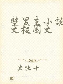 双男主小说甜宠文校园文