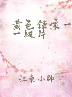 黄色录像一级片一级片