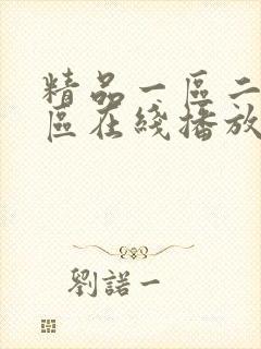 精品一区二区三区在线播放