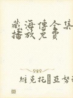 藏海传全集在线播放免费