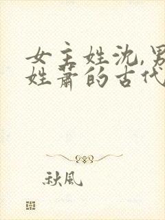 女主姓沈,男主姓萧的古代重生小说