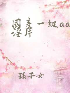 国产一级aaa淫片