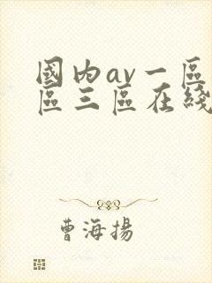 国内av一区二区三区在线看