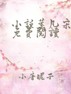 小说叶凡宋红颜免费阅读