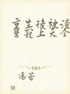 重生后被渣男舅舅宠上天全集短剧