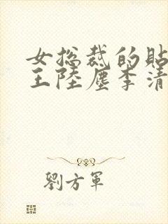 女总裁的贴身兵王陆尘李清瑶