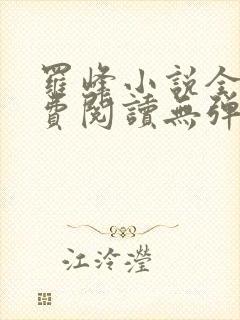 罗峰小说全文免费阅读无弹窗