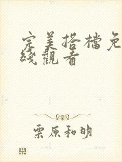 完美搭档免费在线观看