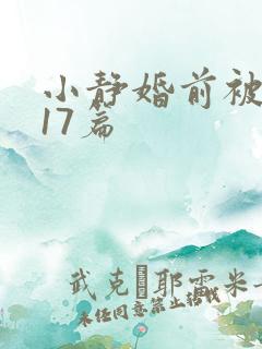 小静婚前被调教17篇