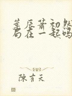 叶辰萧初然大结局在一起吗