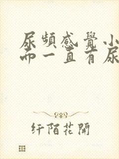 尿频感觉小腹下面一直有尿意女