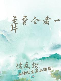 免费全黄一级裸片