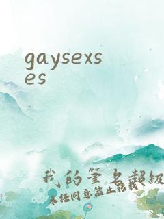 gaysexses