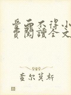 爱而不得小说免费阅读全文