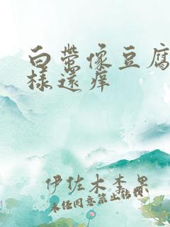 白带像豆腐渣一样还痒