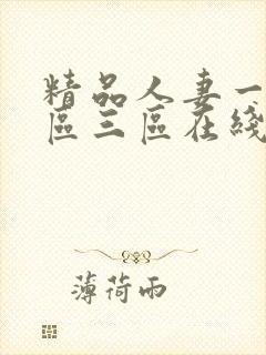 精品人妻一区二区三区在线不卡