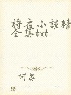 将夜小说精校版全集txt
