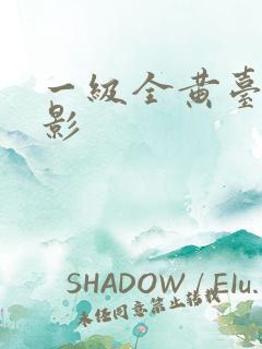 一级全黄台湾电影