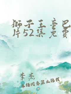 狮子王辛巴动画片52集免费