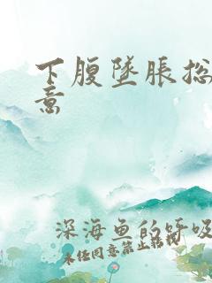 下腹坠胀总有尿意