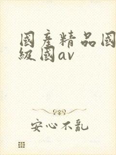 国产精品国产三级国av