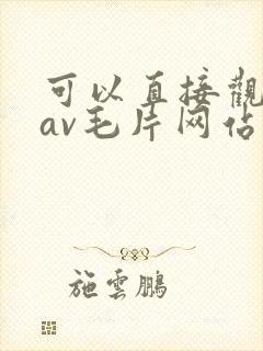 可以直接观看的av毛片网站