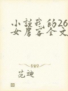 小说我的26岁女房客全文在线阅读