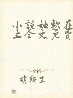 小说她软在我心上全文免费阅读