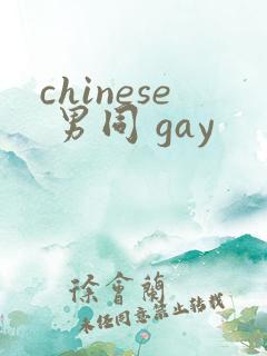 chinese 男同 gay